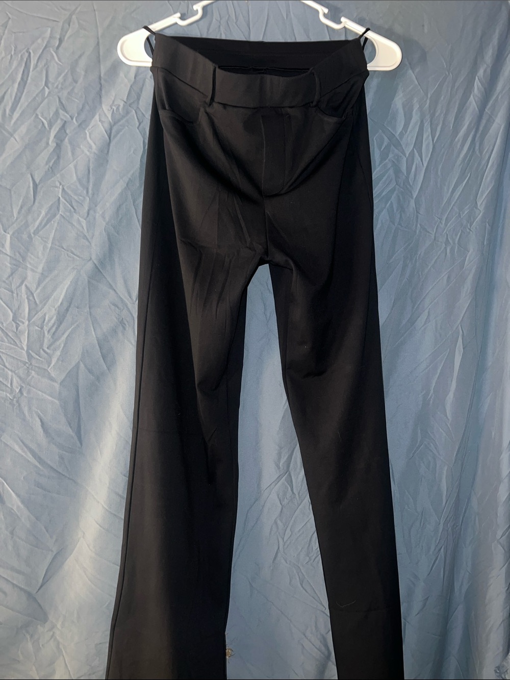 Black Women's Straight-Leg Pants